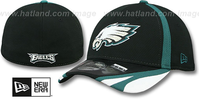 Eagles '2014 NFL TRAINING FLEX' Black Hat by New Era