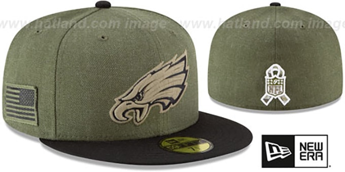 eagles salute to service hat