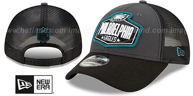 Eagles '2021 NFL TRUCKER DRAFT 940 SNAP' Hat by New Era