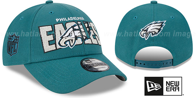 Eagles 2023 'NFL DRAFT 940 SNAPBACK' Green Hat by New Era