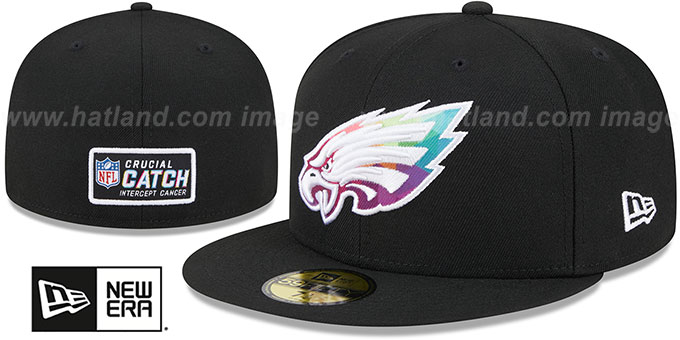 Eagles 2023 'ONFIELD CRUCIAL CATCH' Fitted Hat by New Era