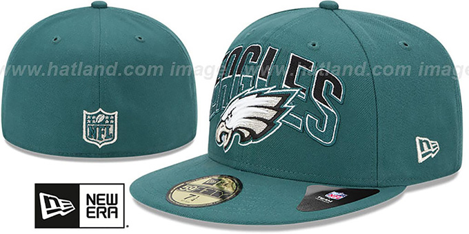 Eagles 'NFL 2013 DRAFT' Green 59FIFTY Fitted Hat by New Era