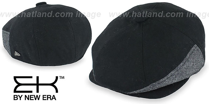 EK 'HERRING-HYBRID NEWSBOY' Black Hat by New Era