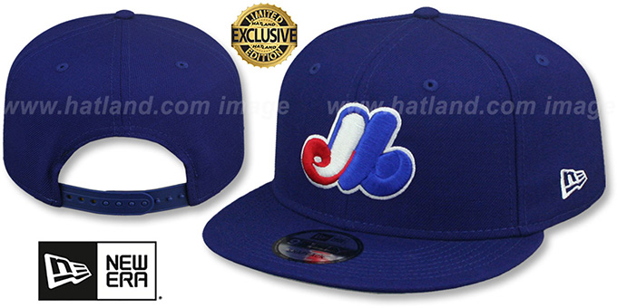 Expos 1992-2004 'COOPERSTOWN REPLICA SNAPBACK' Hat by New Era