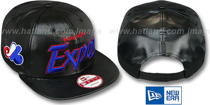 Expos COOP 'REDUX SNAPBACK' Black Hat by New Era