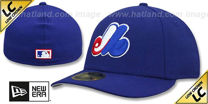 Expos 'LOW-CROWN 1969-2004 COOPERSTOWN' Fitted Hat by New Era