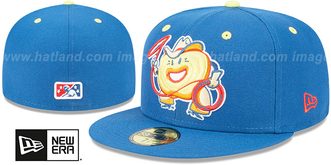 Express 'THEME NIGHT' Blue Fitted Hat by New Era