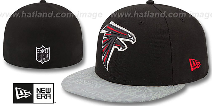 Falcons '2014 NFL DRAFT' Black Fitted Hat by New Era