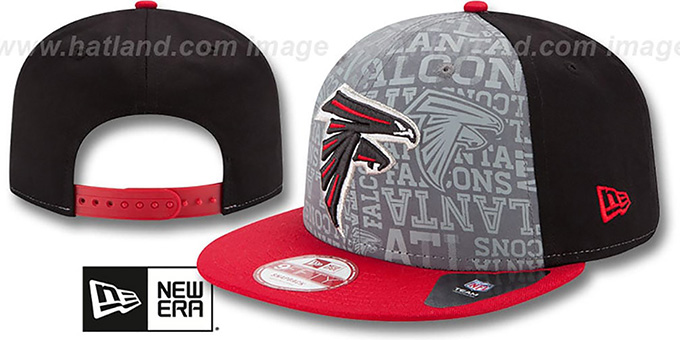 Falcons '2014 NFL DRAFT SNAPBACK' Black-Red Hat by New Era