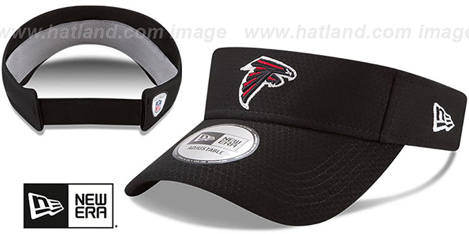 Falcons '2017 NFL TRAINING VISOR' Black by New Era