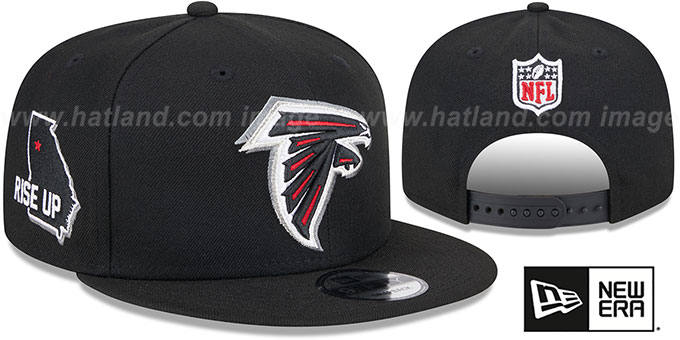 Falcons 2024 'NFL DRAFT SNAPBACK' Black Hat by New Era