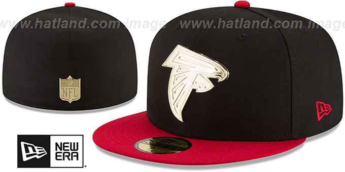 black atlanta falcons hat