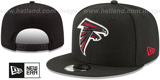 Falcons 'TEAM-BASIC SNAPBACK' Black Hat by New Era