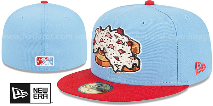 Fightin Phils 'THEME NIGHT' Sky-Red Fitted Hat by New Era