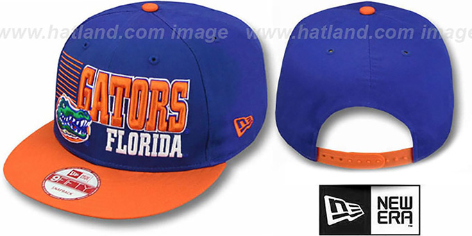 Florida '2T BORDERLINE SNAPBACK' Royal-Orange Hat by New Era