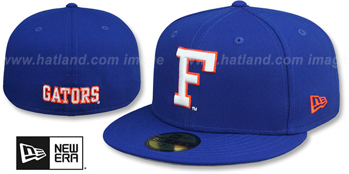 Florida 'NCAA TEAM-BASIC' Royal Fitted Hat by New Era