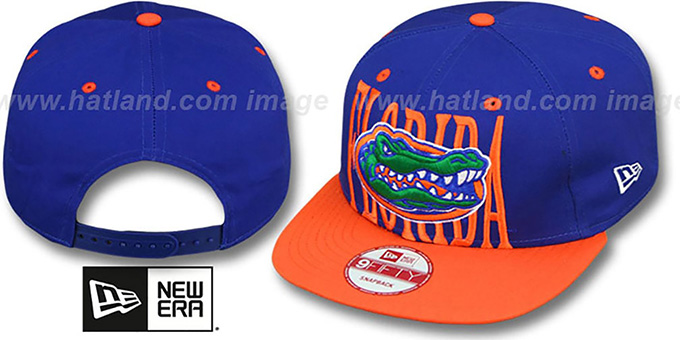 Florida 'STEP-ABOVE SNAPBACK' Royal-Orange Hat by New Era