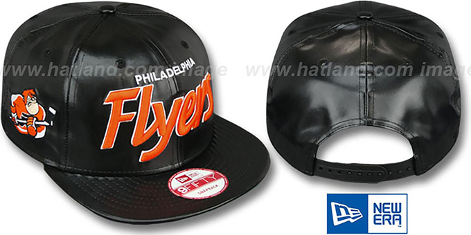 Flyers 'REDUX SNAPBACK' Black Hat by New Era