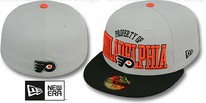 Flyers 'TEAM-PRIDE' Grey-Black Fitted Hat by New Era