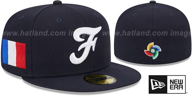 France '2023 WBC GAME' Navy Hat by New Era