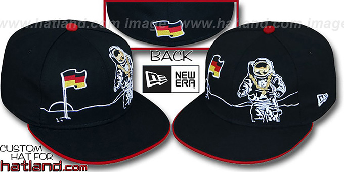 Germany 'MOONMAN' Black Fitted Hat by New Era