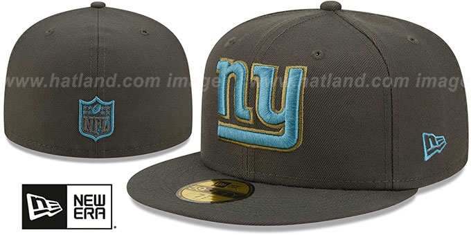 Giants 'COLOR PACK MULTI' Charcoal Fitted Hat by New Era