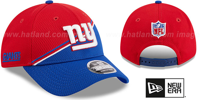 Giants 'DASHMARK SIDELINE SNAPBACK' Red-Royal Hat by New Era