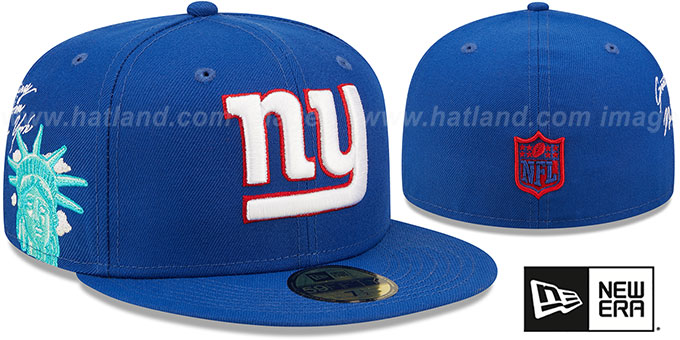 Giants 'SIDE-CITY ICON' Royal Hat by New Era