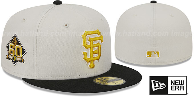 Giants 'TWO-TONE STONE' Fitted Hat by New Era