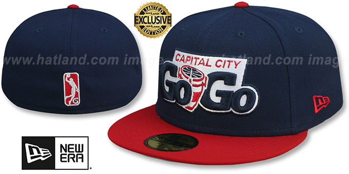 GoGo 'NBA G-LEAGUE' Navy-Red Fitted Hat by New Era