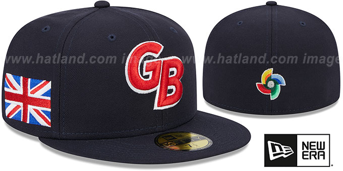 Great Britain '2023 WBC GAME' Navy Hat by New Era