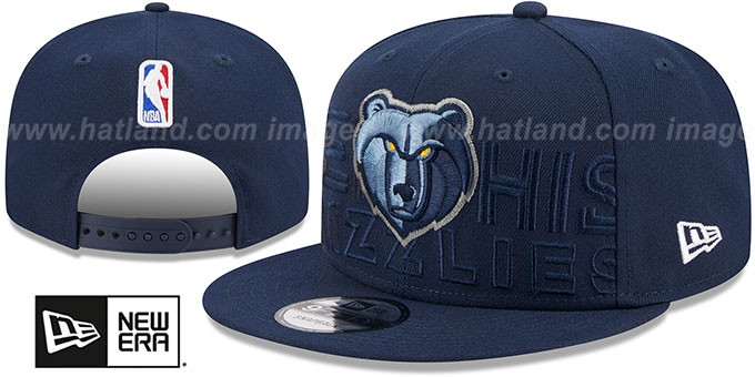 Grizzlies 2023 'NBA DRAFT SNAPBACK' Navy Hat by New Era