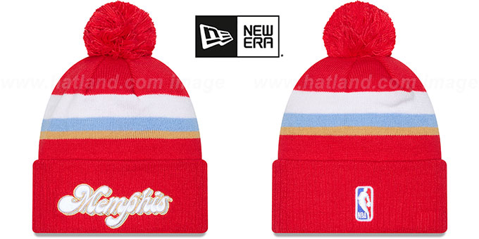 Grizzlies 24-25 'CITY-EDITION' Knit Beanie Hat by New Era