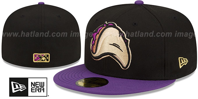 Grizzlies 'THEME NIGHT' Black-Purple Fitted Hat by New Era