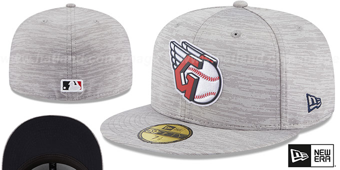 Guardians '2023 CLUBHOUSE' Heather Grey Fitted Hat by New Era