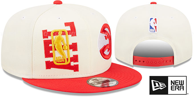 Hawks '2022 NBA DOUBLE WHAMMY DRAFT SNAPBACK' Hat by New Era