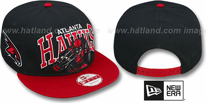 Hawks 'CHALK-UP HERO SNAPBACK' Navy-Red Hat by New Era