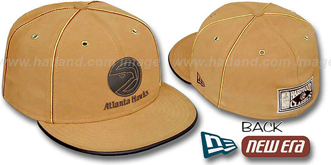 Hawks 'HARDWOOD DaBu' Fitted Hat by New Era