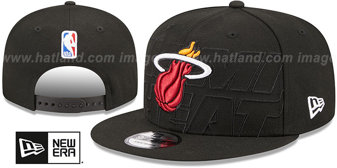 Heat 2023 'NBA DRAFT SNAPBACK' Black Hat by New Era