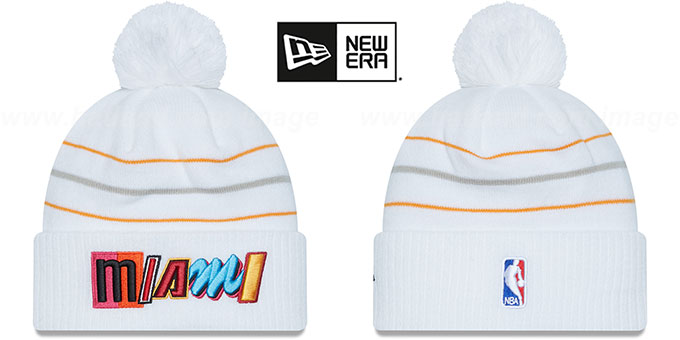 Heat '22-23 CITY-EDITION' Knit Beanie Hat by New Era