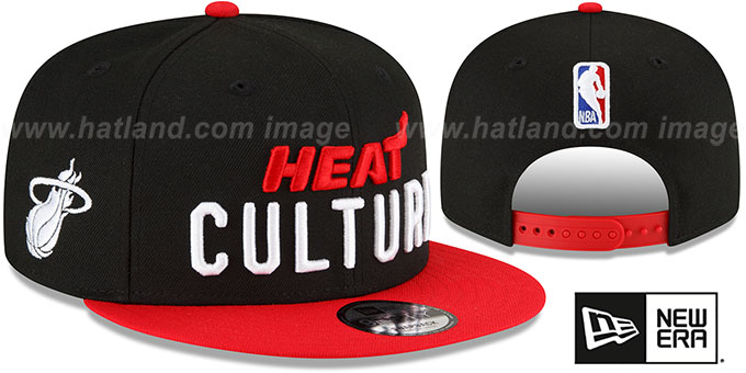 Heat '23-24 CITY-EDITION SNAPBACK' Hat by New Era