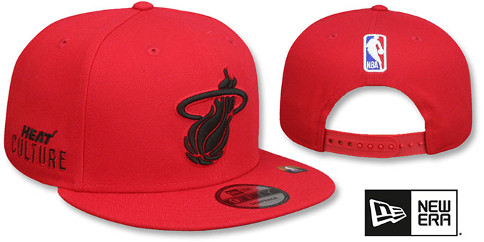 Heat 24-25 ALTERNATE 'CITY-EDITION SNAPBACK' Hat by New Era