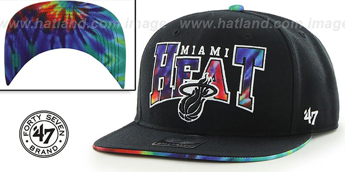 Heat 'CANNED-HEAT SNAPBACK' Black Hat by Twins 47 Brand