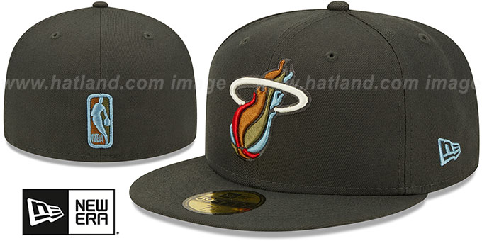 Heat 'COLOR PACK MULTI' Charcoal Fitted Hat by New Era