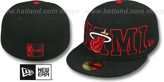 Heat 'HWC WRAP-IT-UP' Black Fitted Hat by New Era