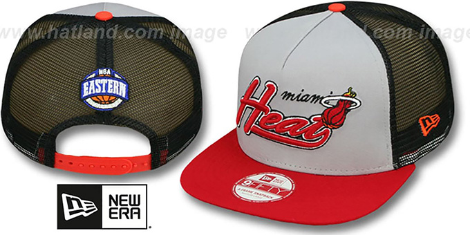 Heat 'MARK-MESH A-FRAME SNAPBACK' Hat by New Era