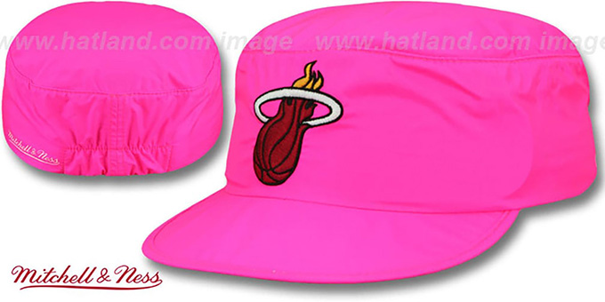 Heat 'NEON PAINTER' Pink Hat by Mitchell and Ness