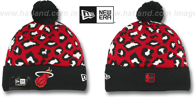 Heat 'WINTER-JUNGLE' Knit Beanie Hat by New Era