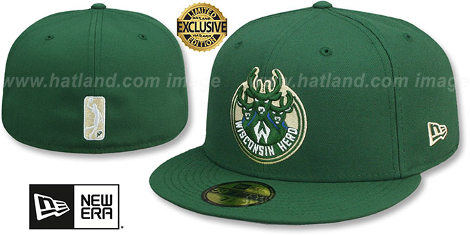 Herd 'NBA G-LEAGUE' Green Fitted Hat by New Era