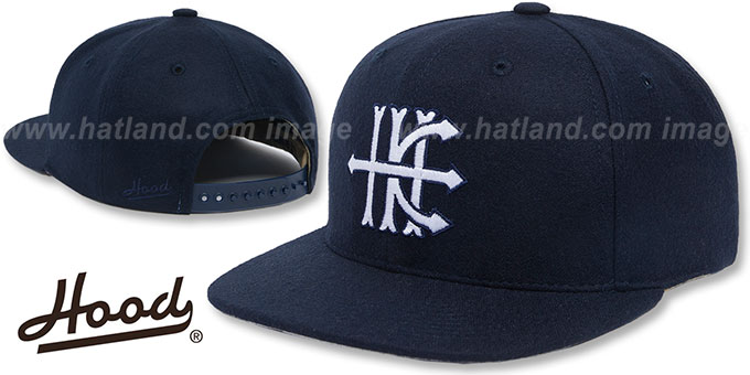 Hood 'HELLS KITCHEN SNAPBACK' Navy Hat